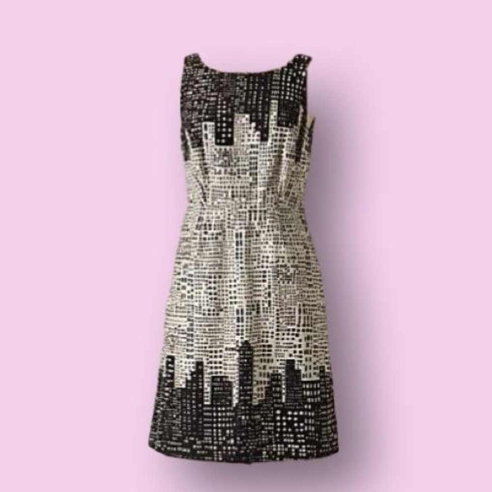 ANTHROPOLOGIE I Love Vera Great Heights City Dress